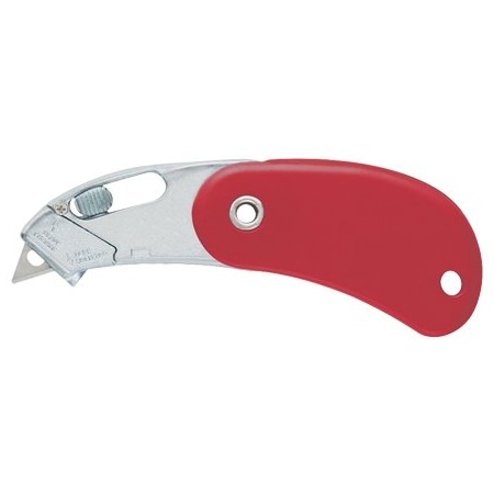 Bsc Preferred PSC-2 Red Self-Retracting Pocket Safety Cutter, 12PK KN133R